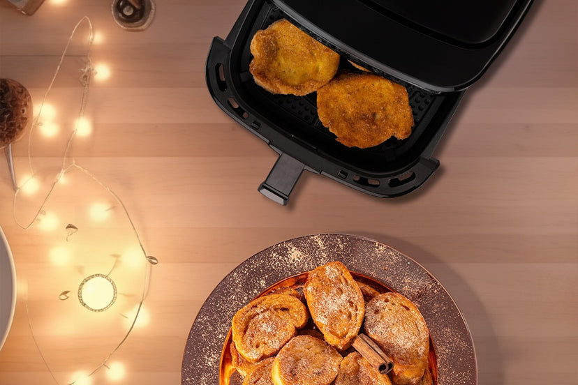 Rabanadas Saudáveis e Deliciosas sem Óleo na Air Fryer