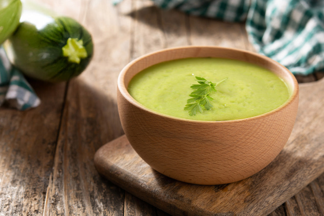 Creme de Curgete no Robot de Cozinha - Receita