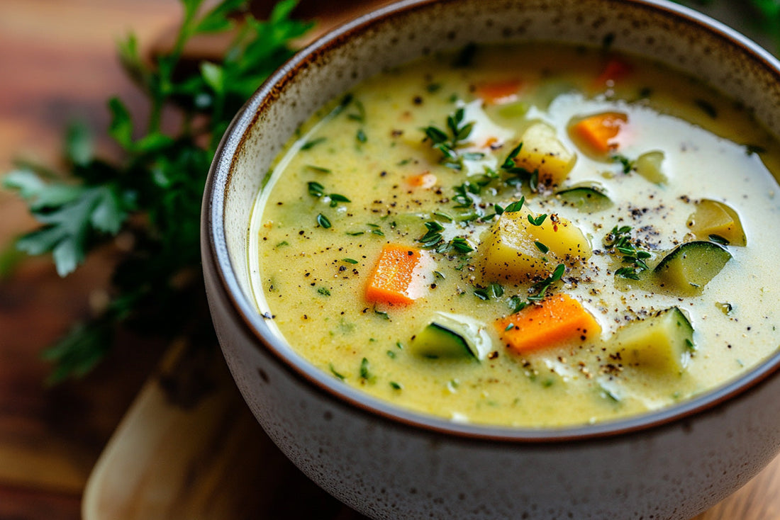 Sopa de Legumes no Robot de Cozinha - Receita