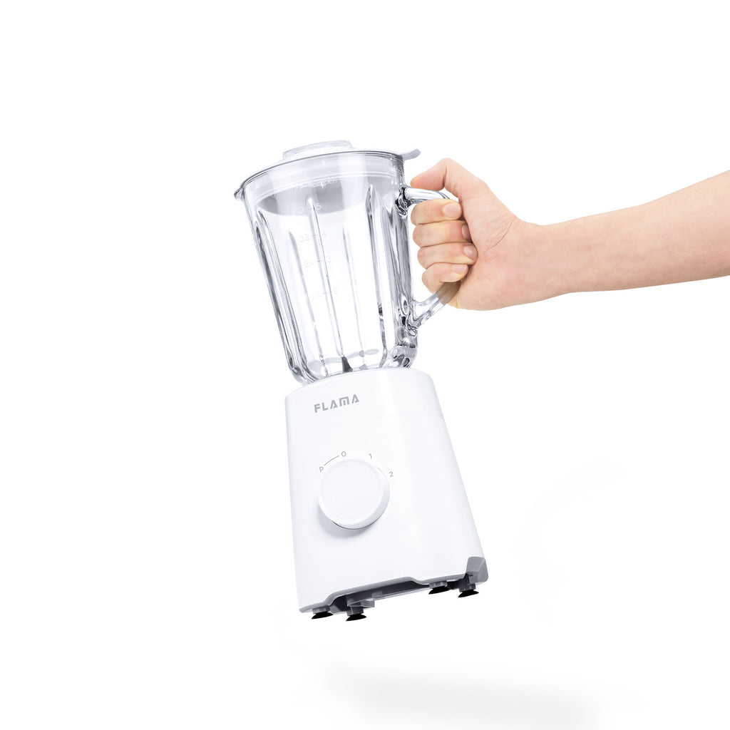 Liquidificadora 1000W Copo Vidro Branca 2231FL