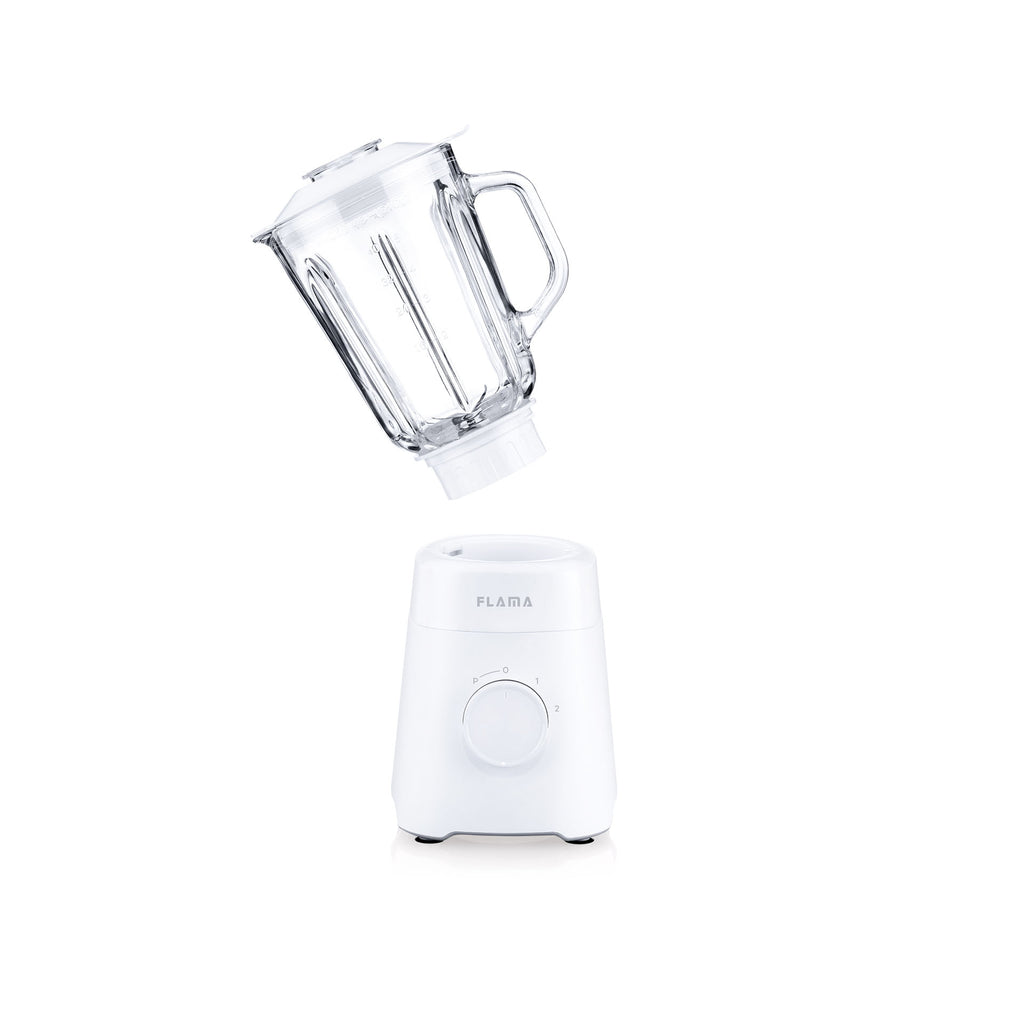 Liquidificadora 1000W Copo Vidro Branca 2231FL