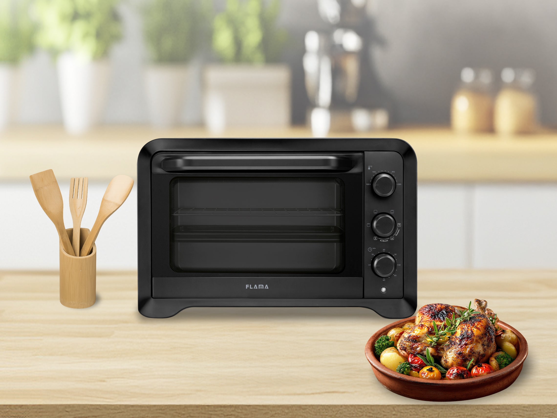Mini Forno de Convecção 60L 2000W 1539FL FLAMA