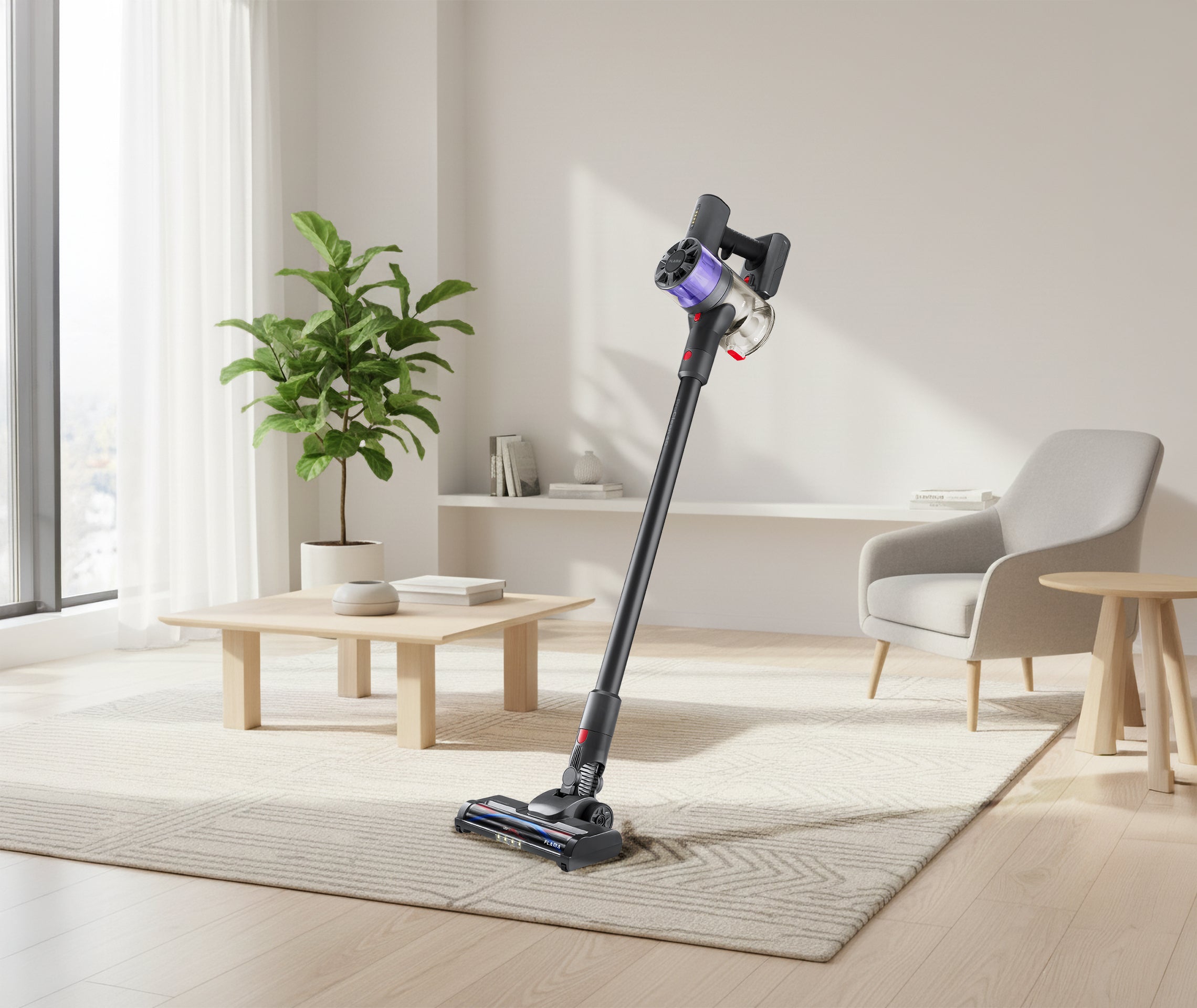 Aspirador Vertical ProClean 40 Sem Fios 1644FL FLAMA