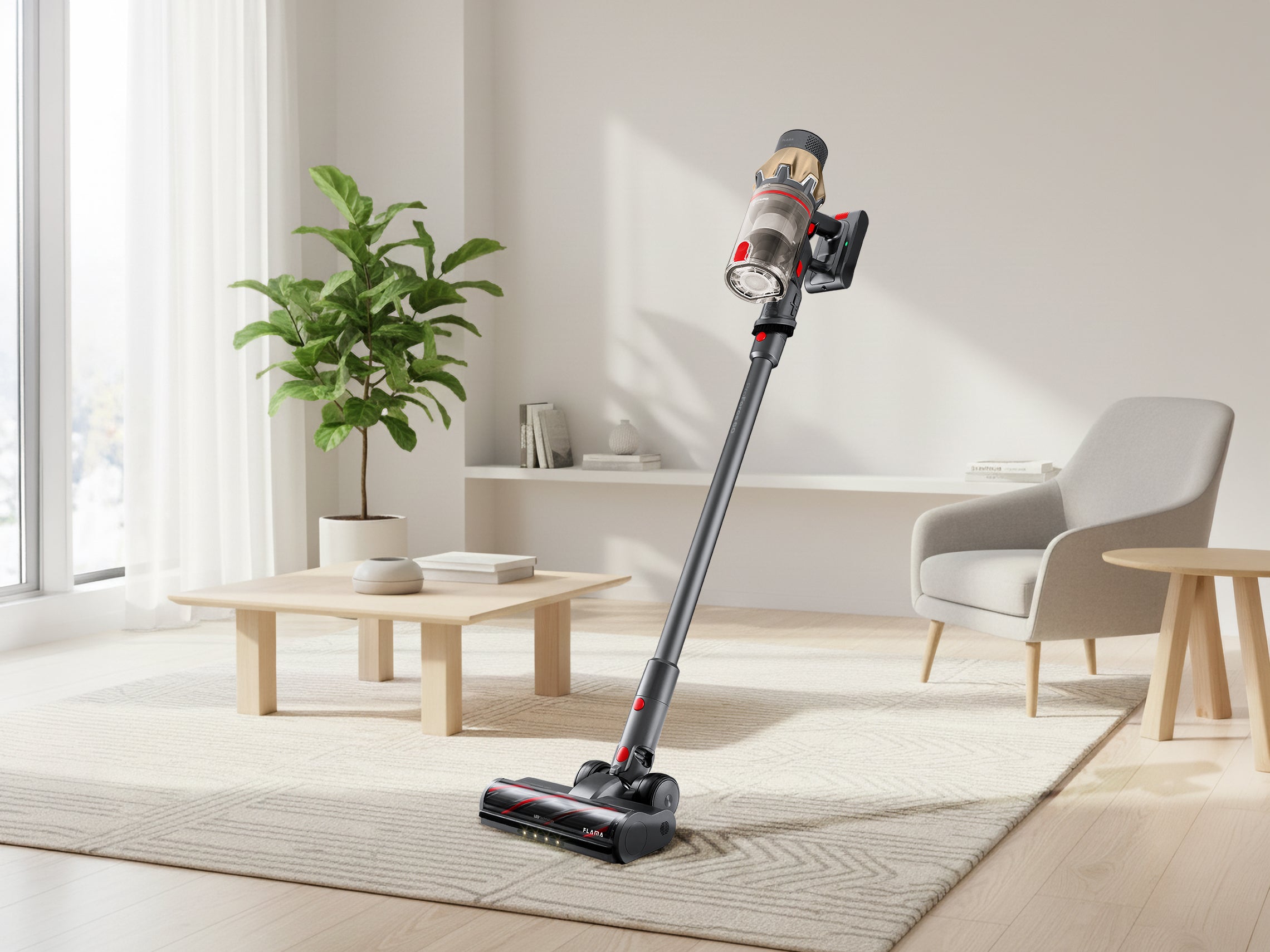 Aspirador Vertical ProForce 60 Sem Fios 1645FL FLAMA