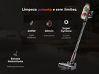 Aspirador Vertical ProForce 60 Sem Fios 1645FL FLAMA