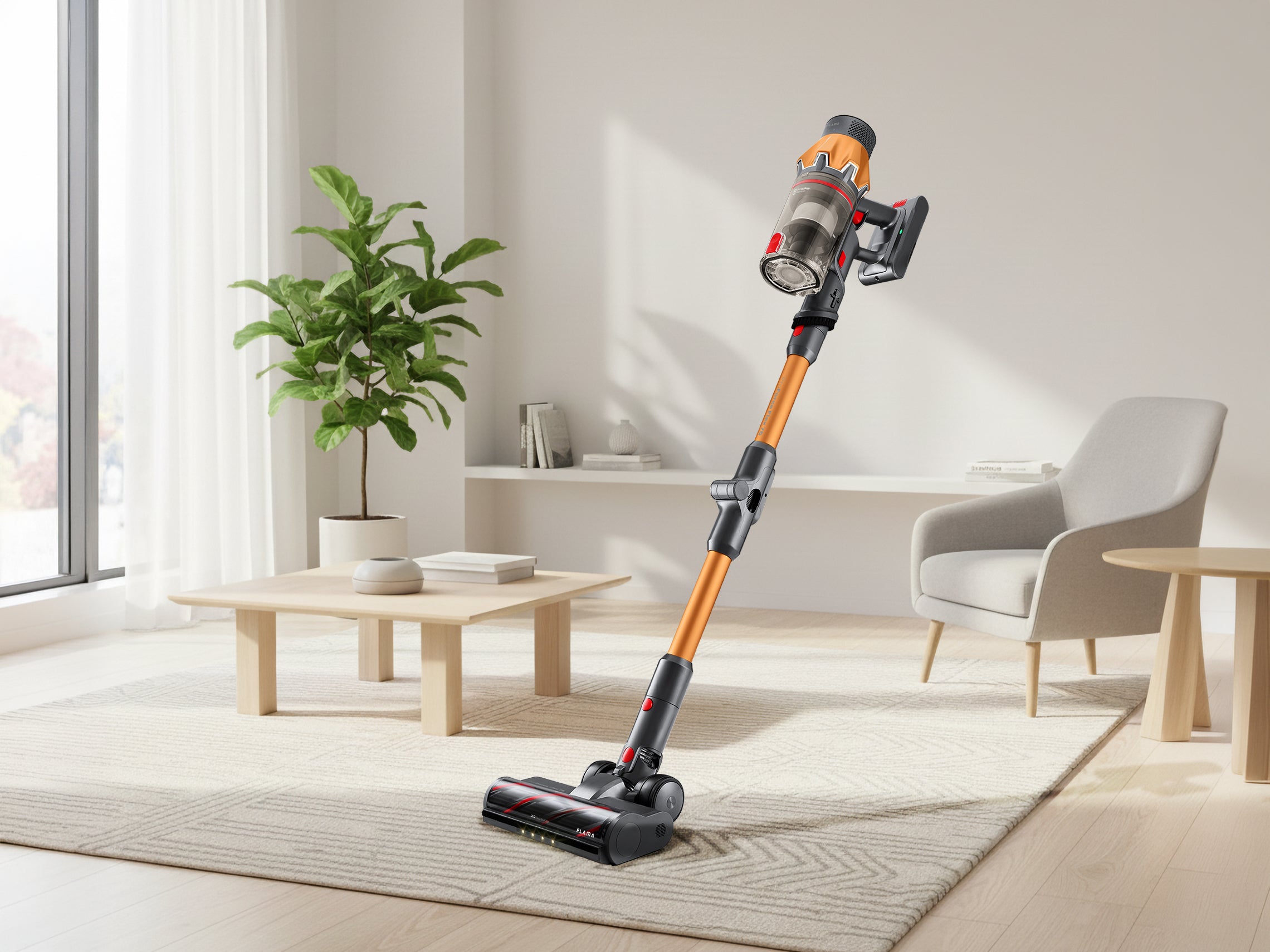 Aspirador Vertical ProForce Flex 75 Sem Fios 1647FL FLAMA