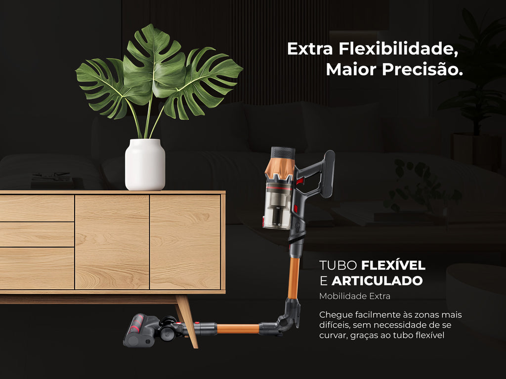Aspirador Vertical ProForce Flex 75 Sem Fios 1647FL FLAMA