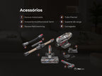 Aspirador Vertical Sem Fio ProForce Flex Push&Clean 70 1650FL FLAMA