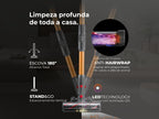 Aspirador Vertical Sem Fio ProExtreme Push&Clean 90 1651FL FLAMA
