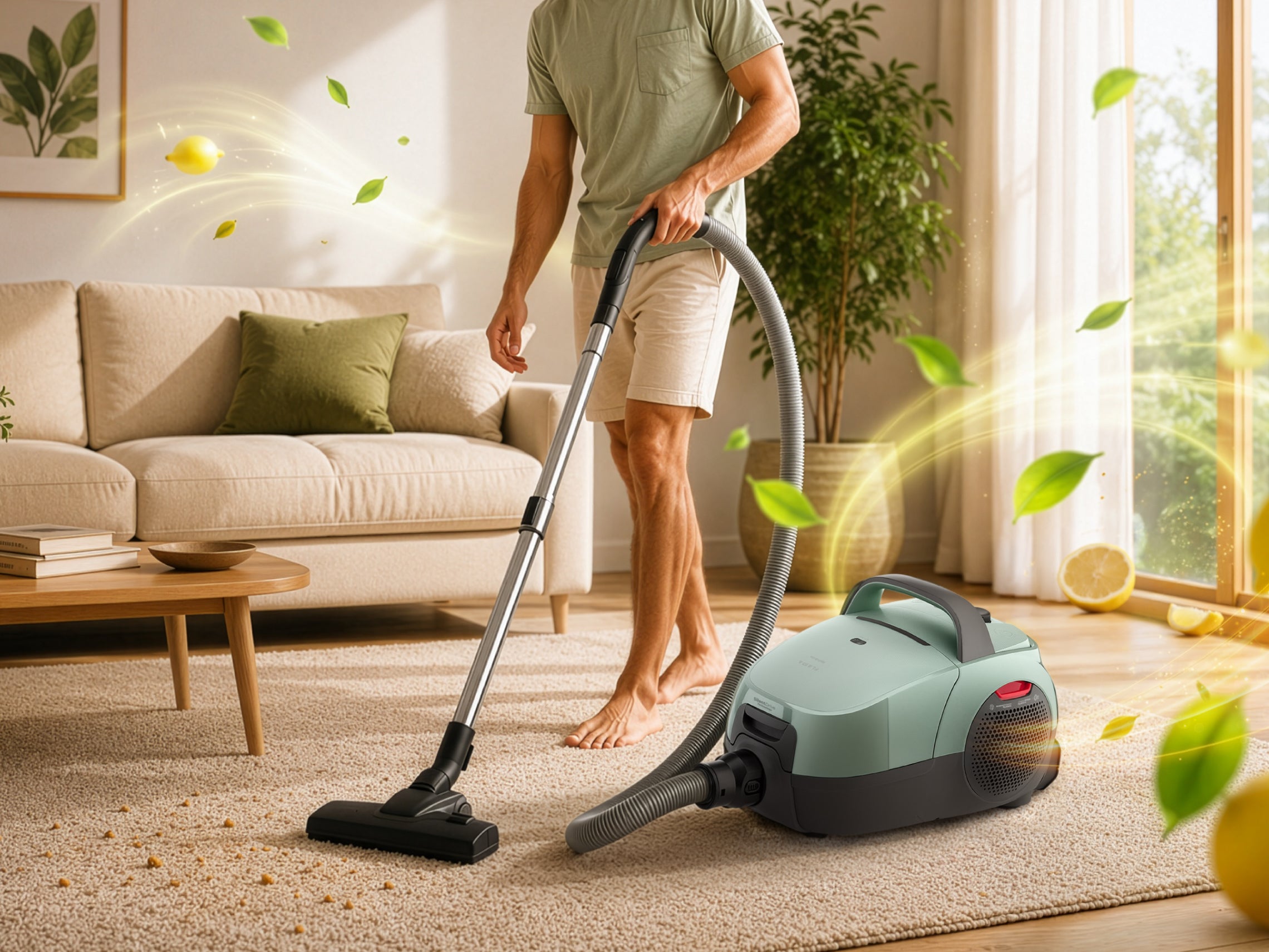 Aspirador Com Saco Spin&Go 800W 1677FL FLAMA