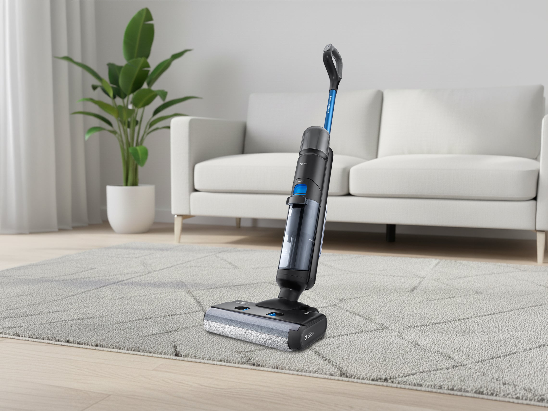 Aspirador Vertical Aqualine Clean&Go 1691FL FLAMA