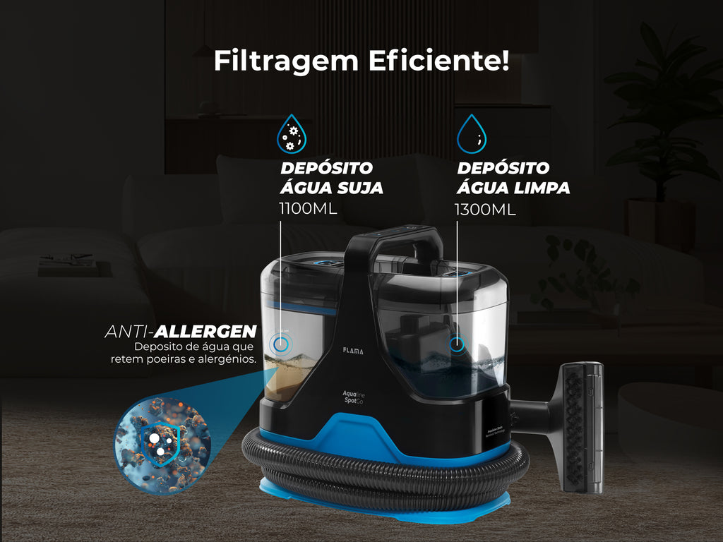 Máquina de Limpeza Aqualine SpotGo 1695FL FLAMA