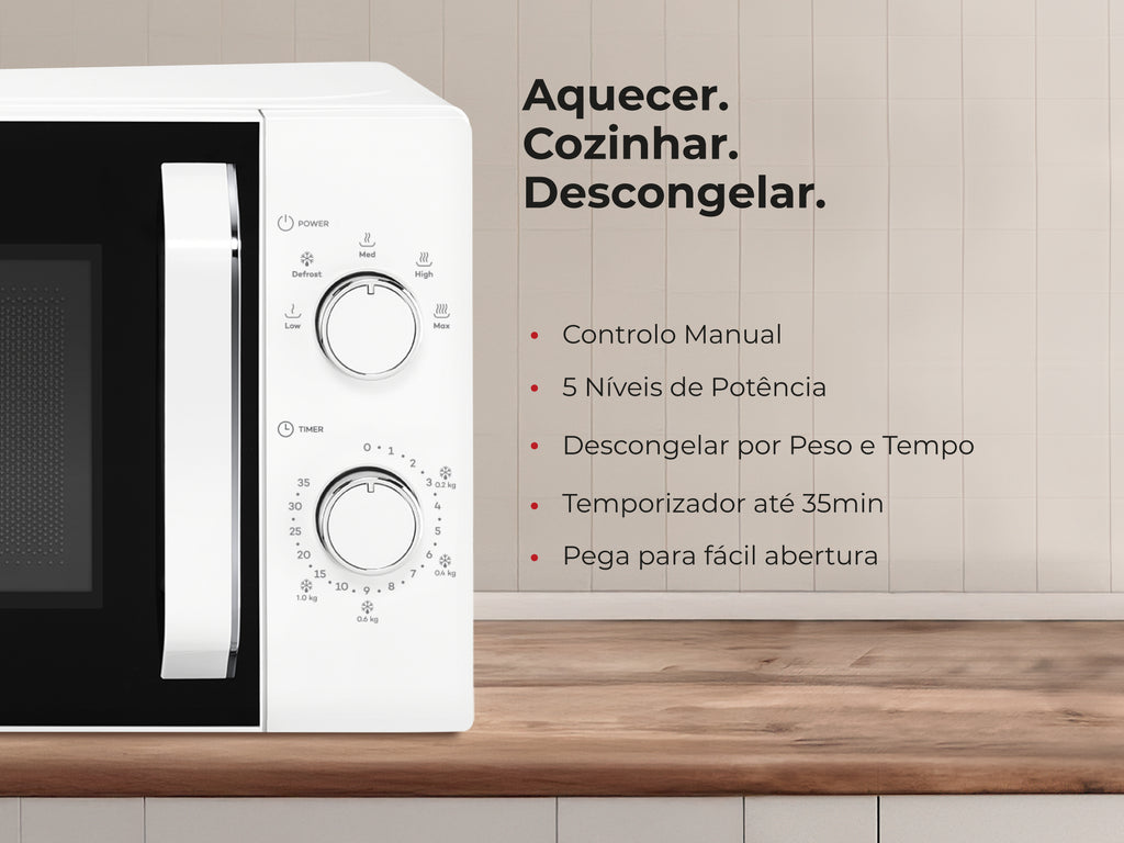 Micro-ondas 20L Branco 1808FL FLAMA