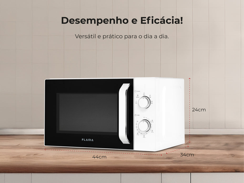 Micro-ondas 20L Branco 1808FL FLAMA