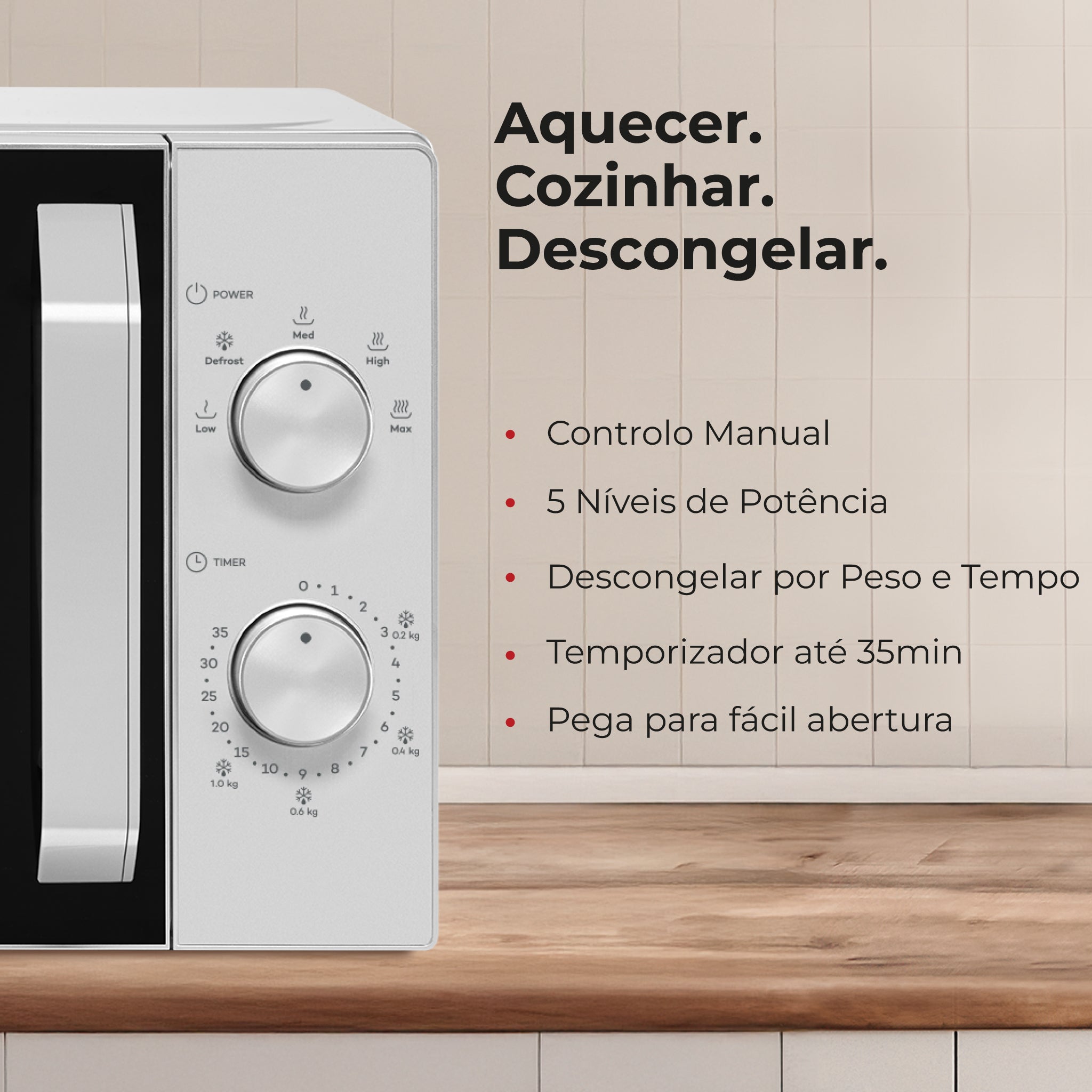 Micro-ondas 20L Cinza 1809FL