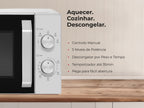 Micro-ondas 20L Cinza 1809FL FLAMA