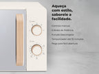 Micro-ondas 20L Creme 1831FL FLAMA