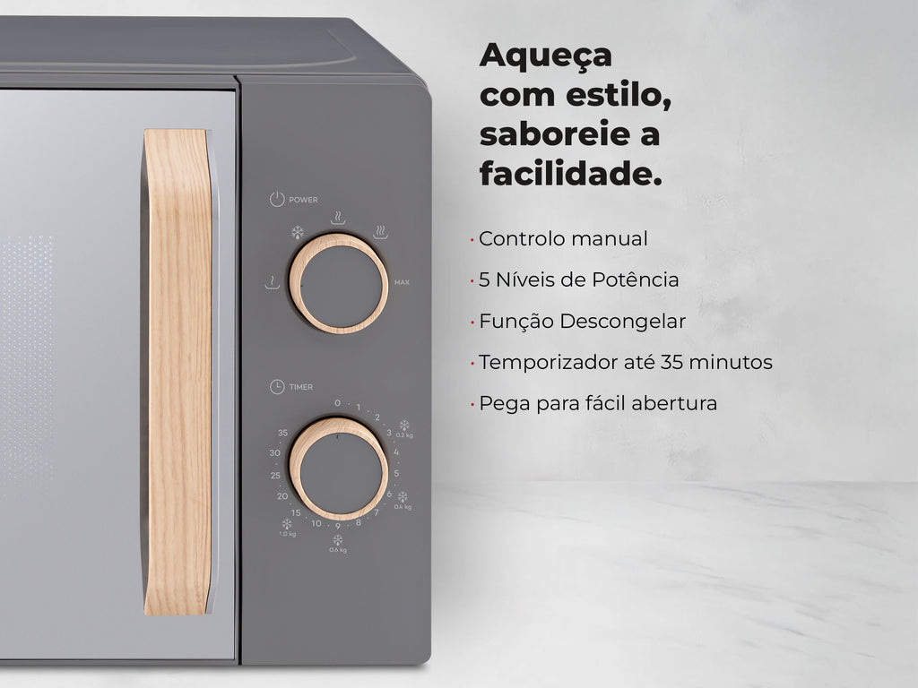 Micro-ondas 20L Cinza 1832FL FLAMA