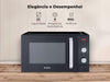 Micro-ondas 23L Digital Preto 1837FL FLAMA