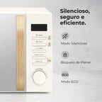 Micro-ondas 20L Digital Creme 1841FL