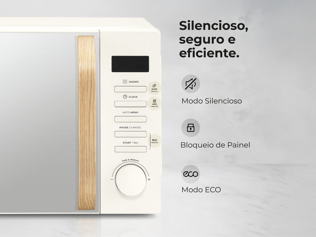 Micro-ondas 20L Digital Creme 1841FL FLAMA