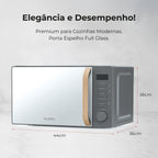 Micro-ondas 20L Digital Cinza 1842FL