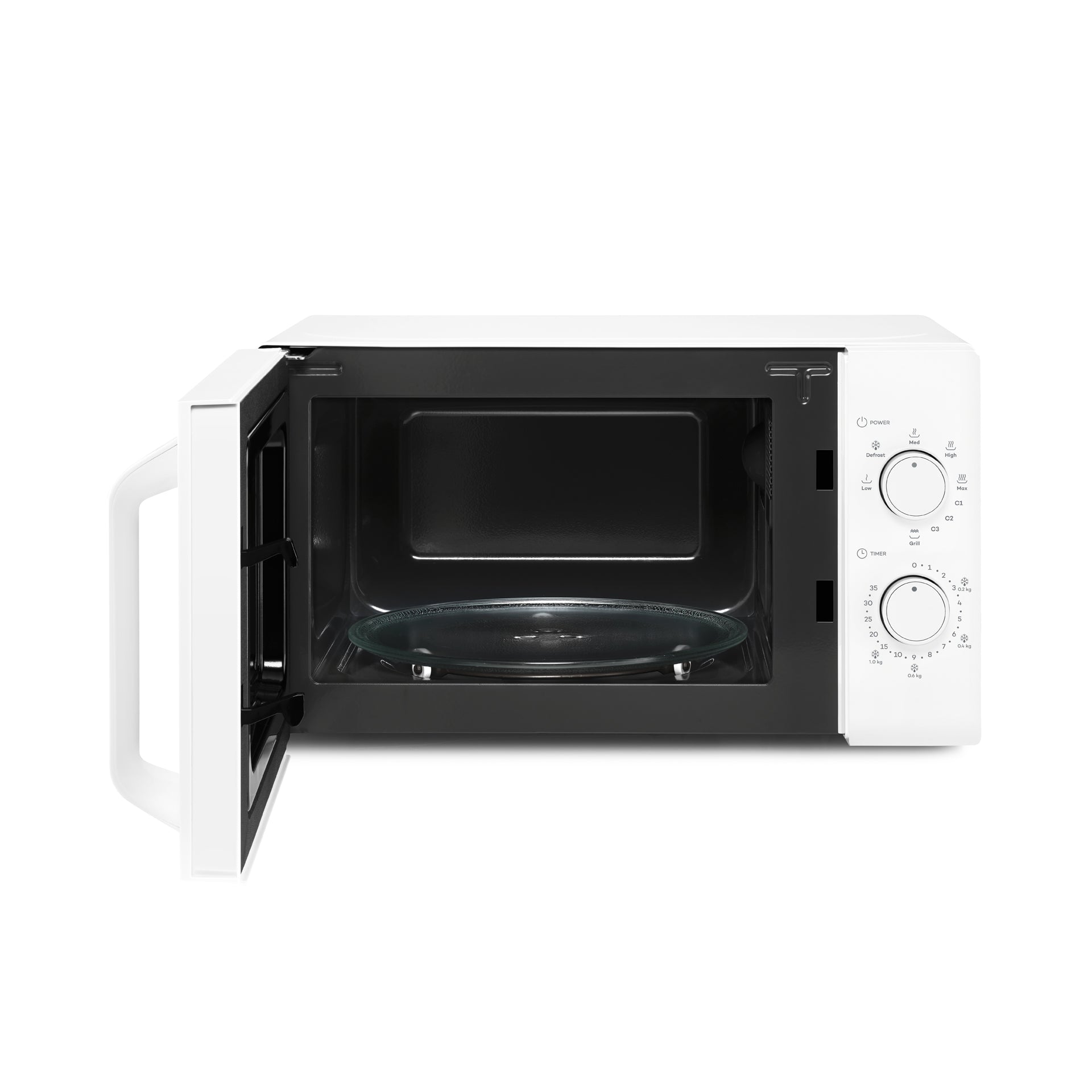 Micro-ondas 20L Com Grill Branco 1843FL FLAMA