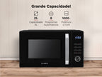 Micro-ondas 25L Digital Com Grill Preto 1862FL FLAMA