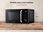 Micro-ondas 25L Digital Com Grill Preto 1862FL FLAMA