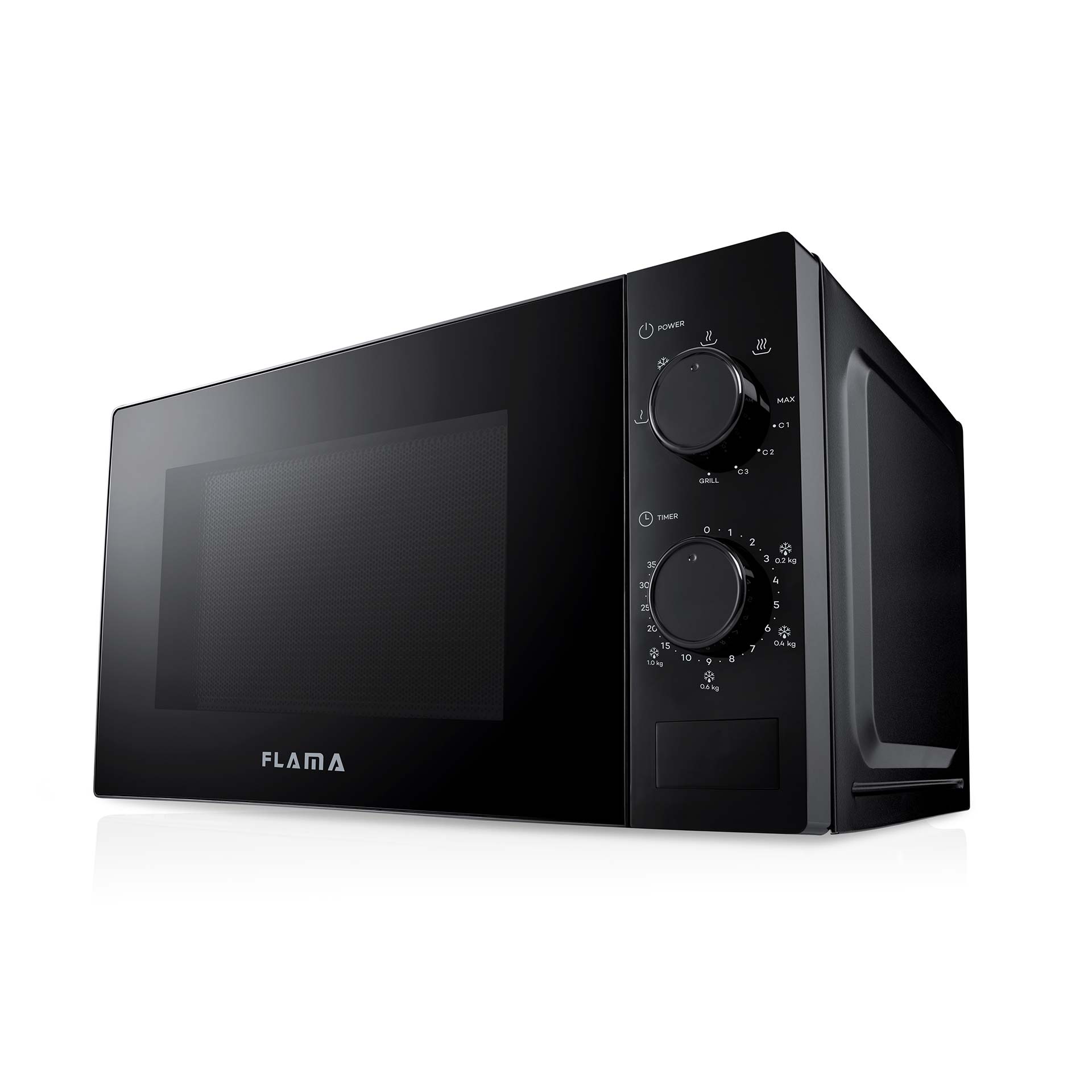 Micro-ondas 20L Com Grill Preto 1889FL