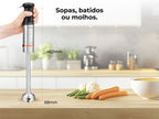 Varinha Mágica BlendPro QuadFlex LongFoot 1200W 2043FL FLAMA