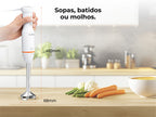 Varinha Mágica BlendEasy QuadBlade C/ Acessórios 850W 2052FL FLAMA