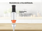 Varinha Mágica BlendMax HexaBlade AntiScratch C/ Acessórios 2000W 2056FL FLAMA