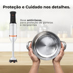 Varinha Mágica BlendMax HexaBlade AntiScratch C/ Acessórios 2000W 2056FL FLAMA