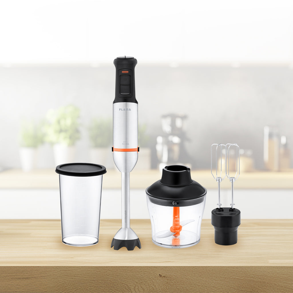 Varinha Mágica BlendMax HexaBlade AntiScratch C/ Acessórios 2000W 2056FL FLAMA