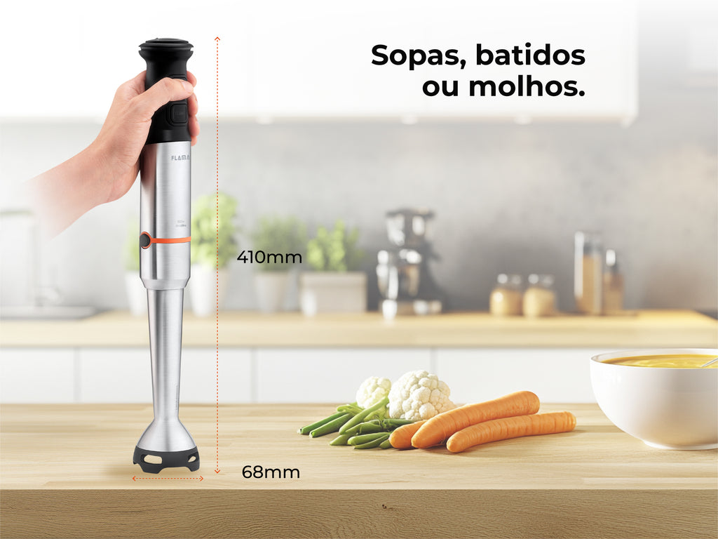 Varinha Mágica BlendUltra AntiScratch Up&Down 1500W 2064FL FLAMA
