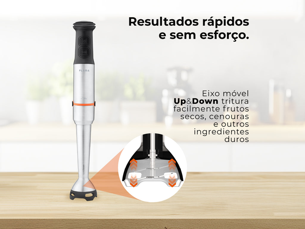 Varinha Mágica BlendUltra AntiScratch Up&Down 1500W 2064FL FLAMA