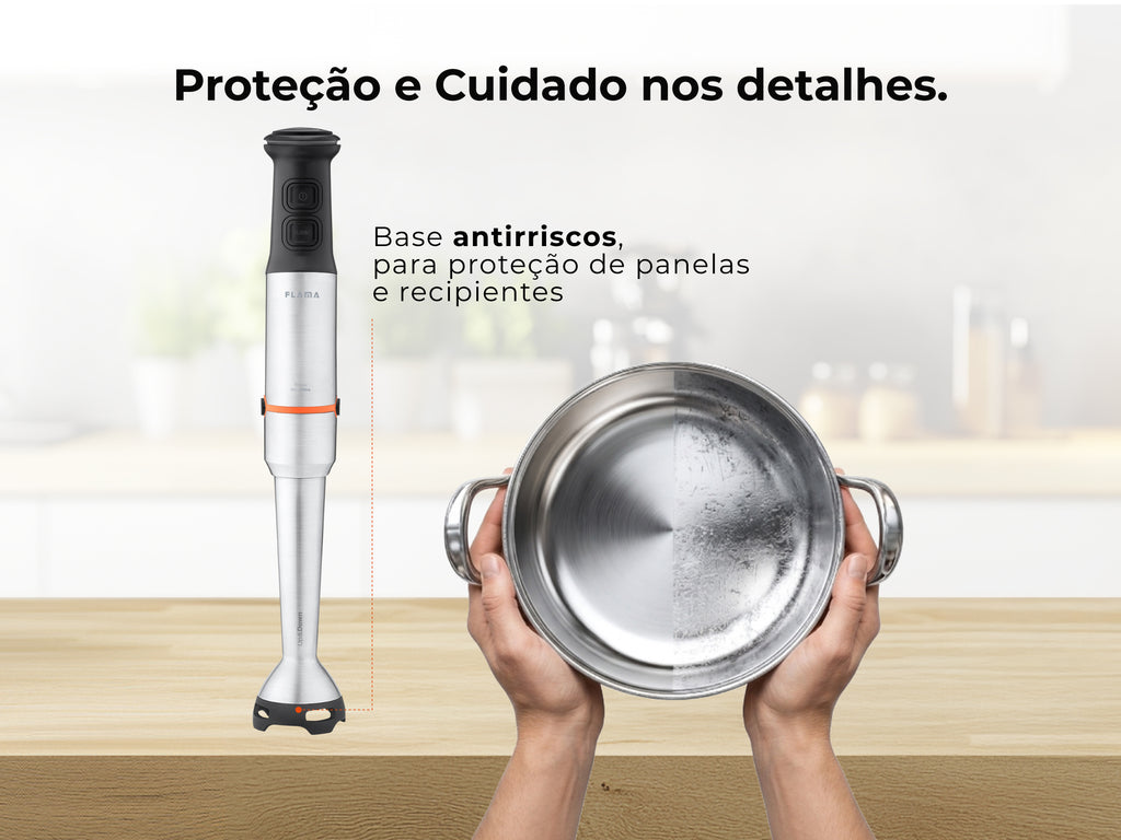 Varinha Mágica BlendUltra AntiScratch Up&Down 1500W 2064FL FLAMA