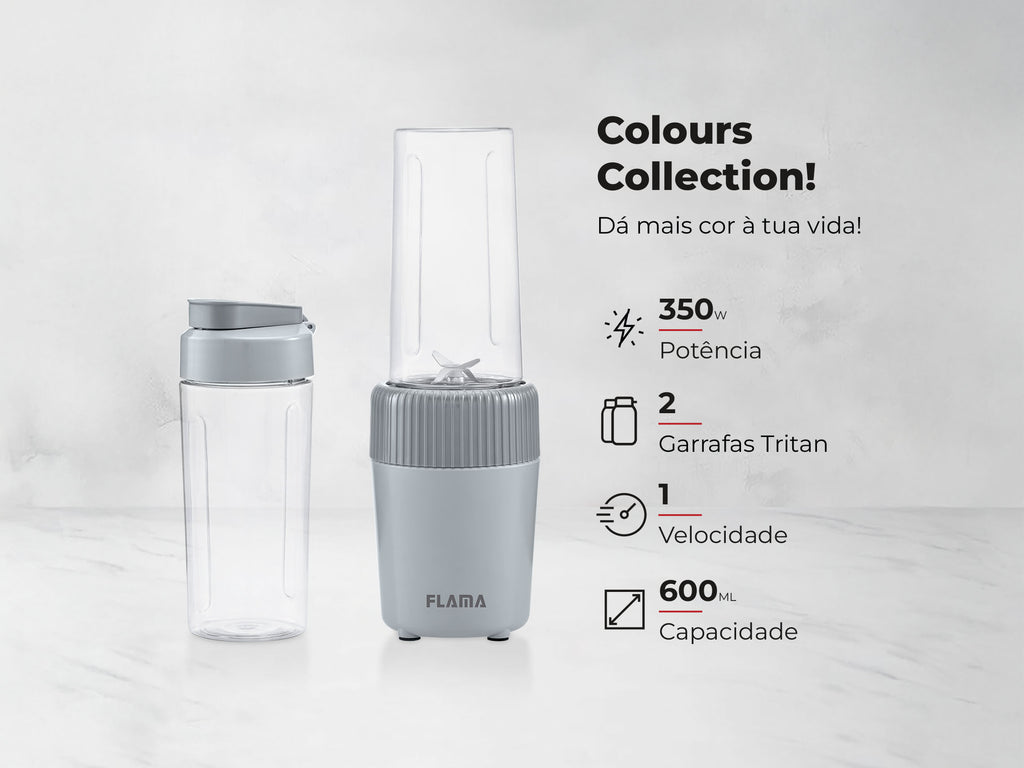 Liquidificadora To-Go Stone Gray 2222FL FLAMA