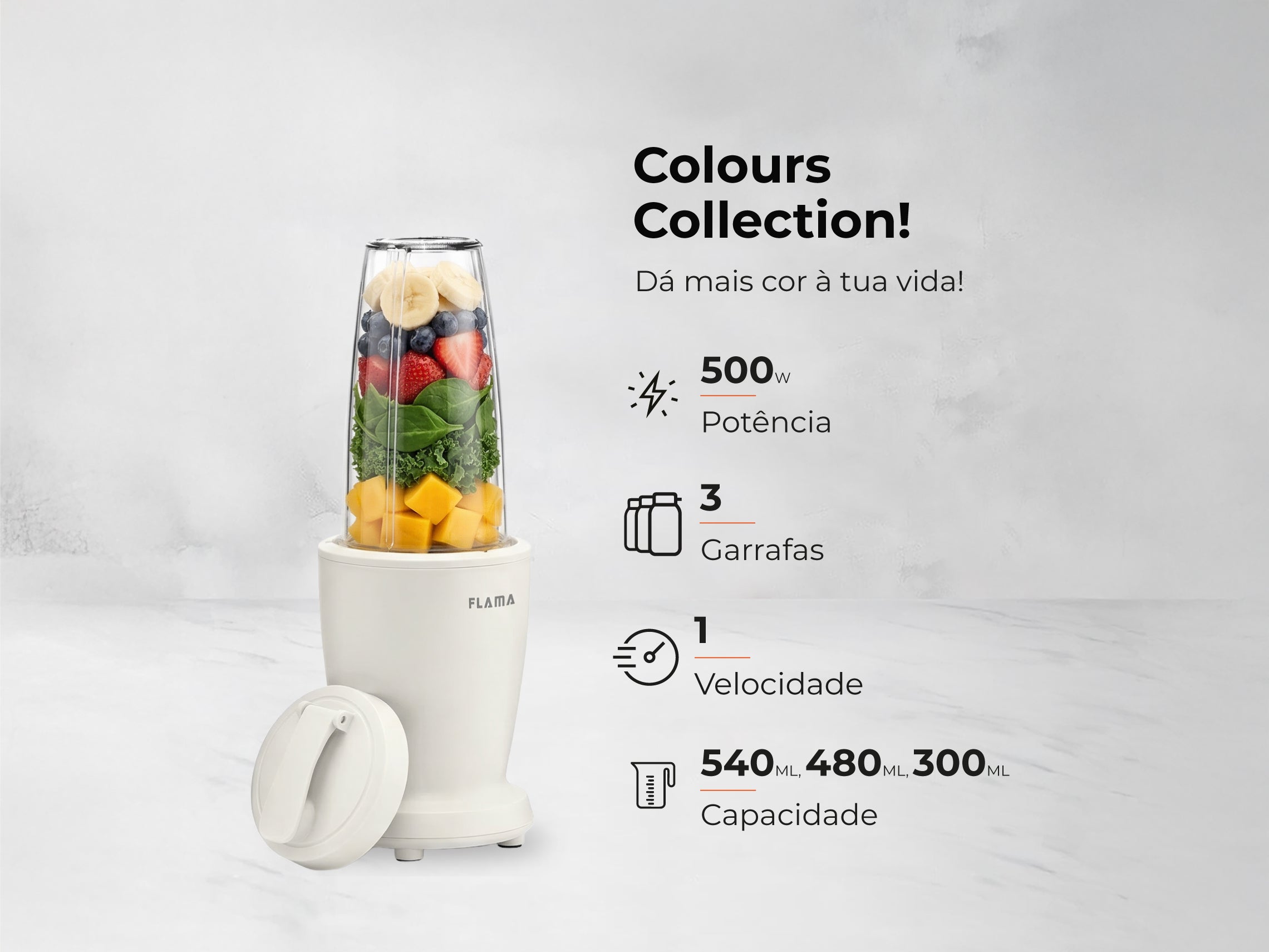 Liquidificadora To-Go Pearl White 2225FL