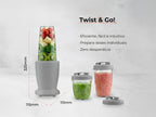 Liquidificadora To-Go Stone Gray 2226FL