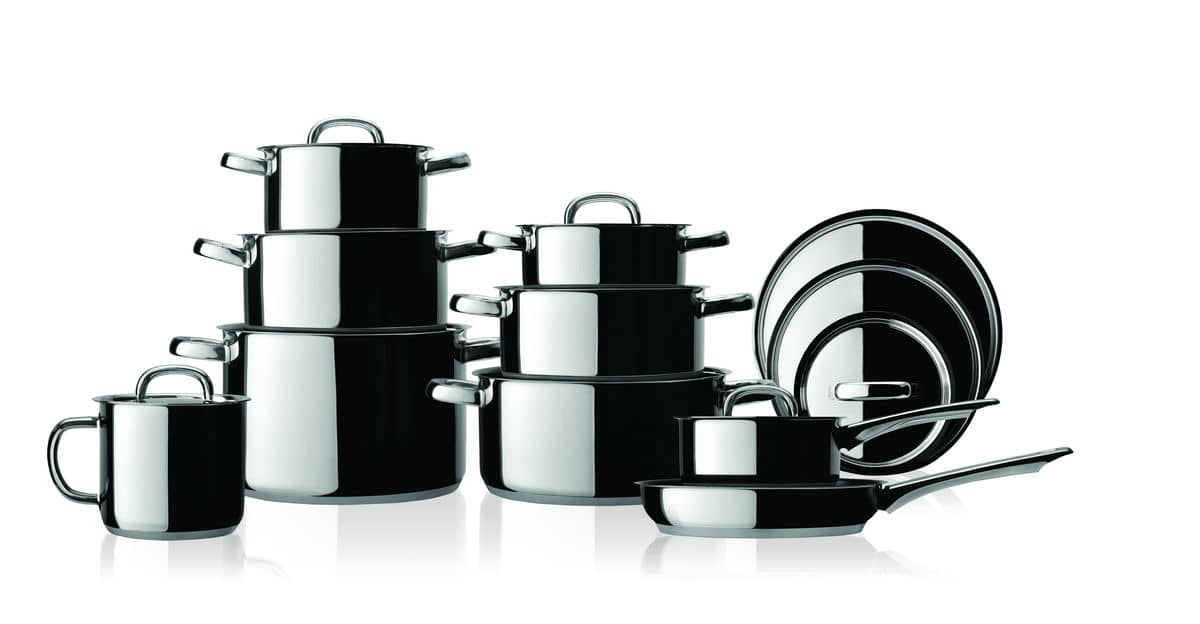 Ensemble en inox 9 pièces Ligne Gourmet 367FL