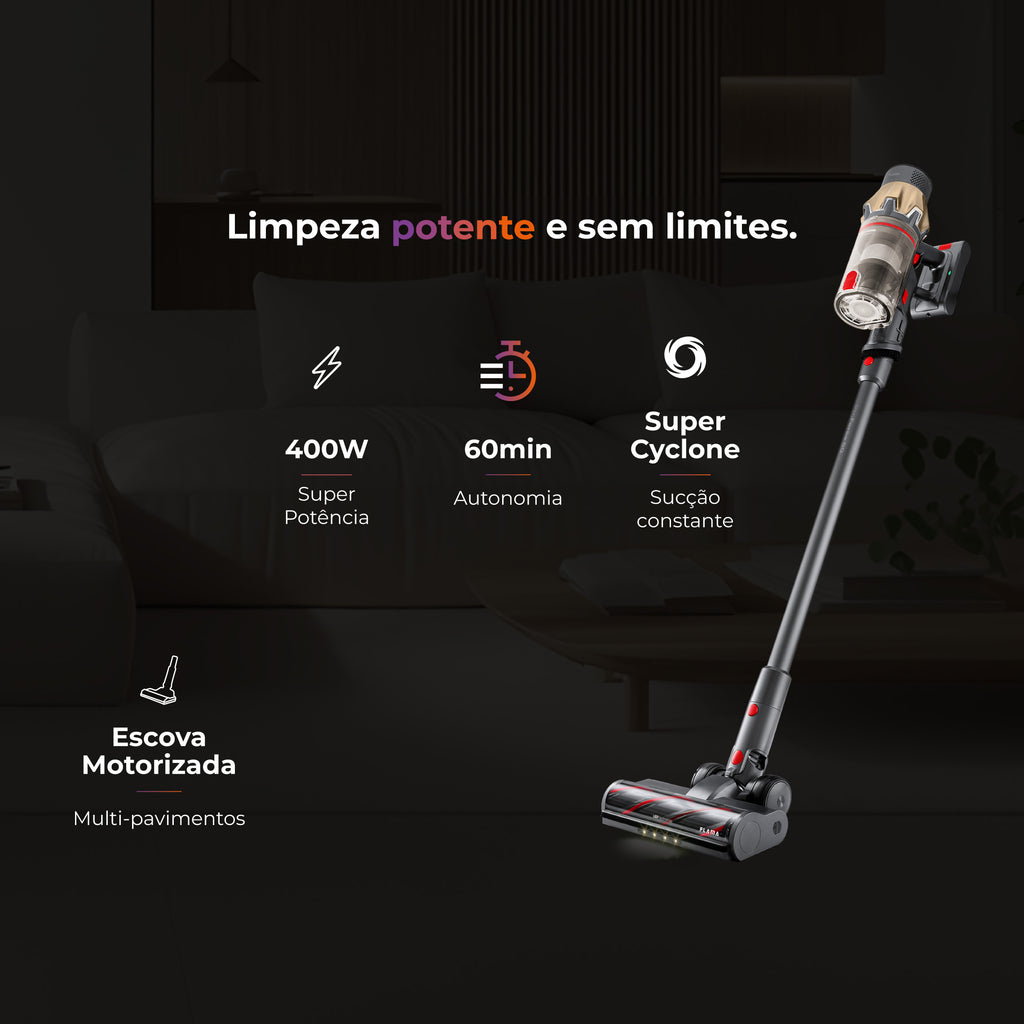 Aspirador Vertical ProForce 60 Sem Fios 1645FL