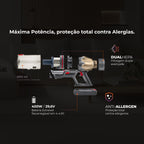 Aspirador Vertical ProForce 60 Sem Fios 1645FL