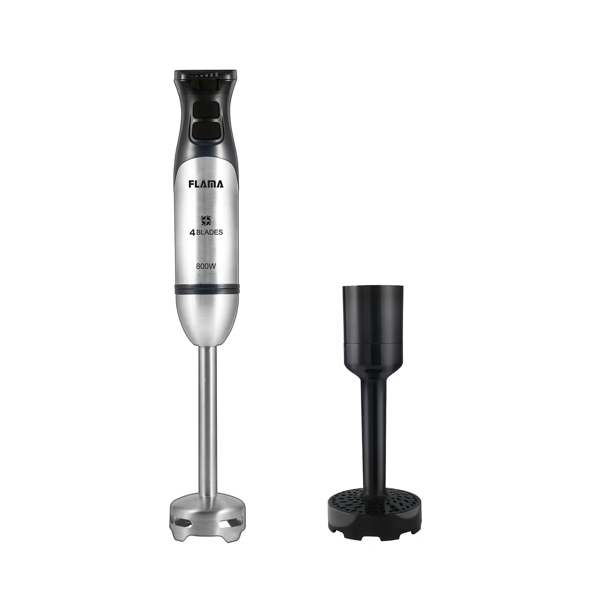 Varinha Mágica 800W Inox C/ Acessório Puré 2038FL