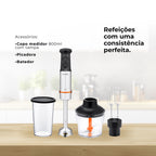 Varinha Mágica BlendPro QuadFlex C/ Acessórios 1200W 2053FL