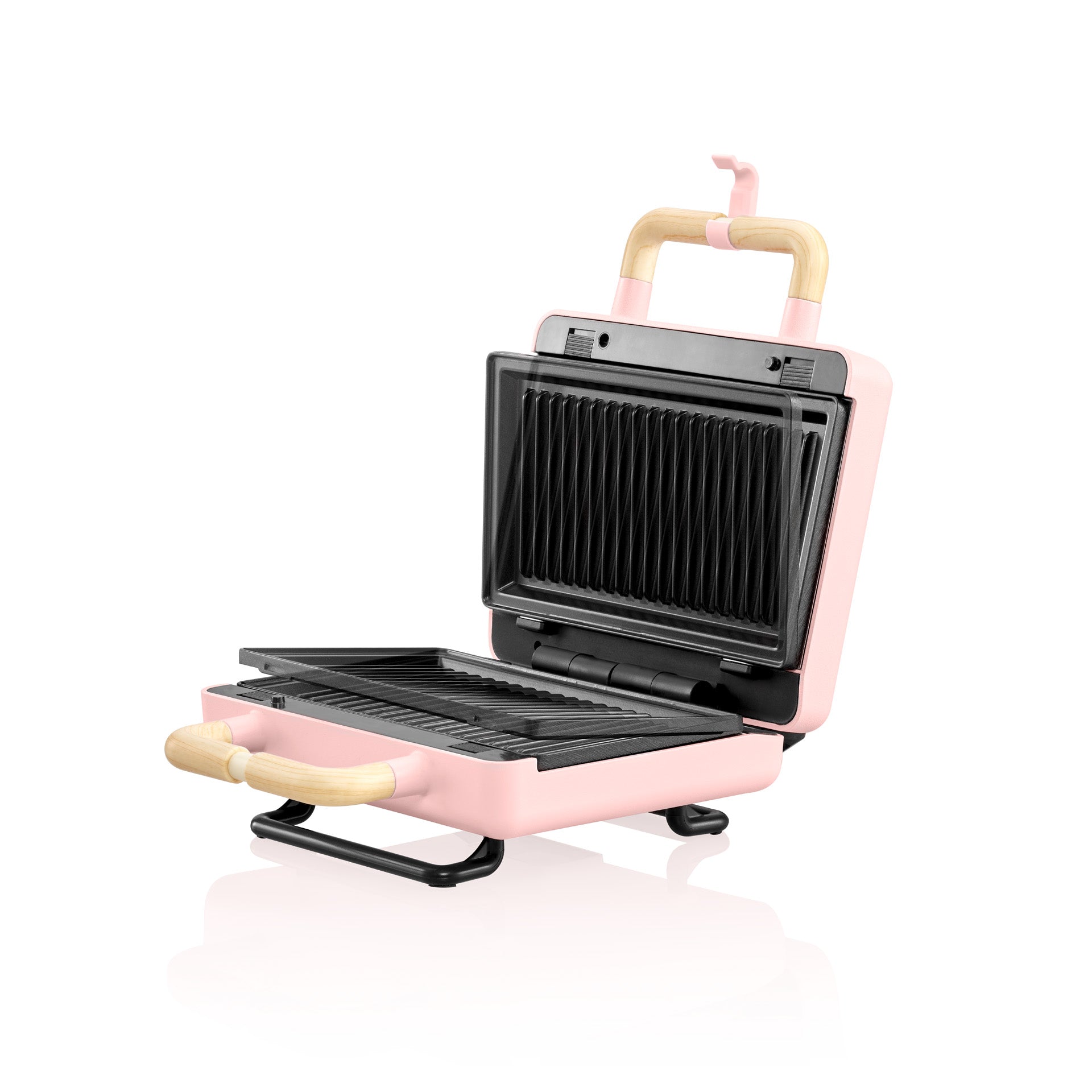 Sanduicheira Grill Cherry Pink 800W 4963FL
