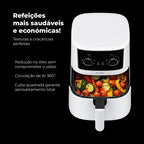 Fritadeira Sem Óleo Air Fryer 4.2L Branca 645FL