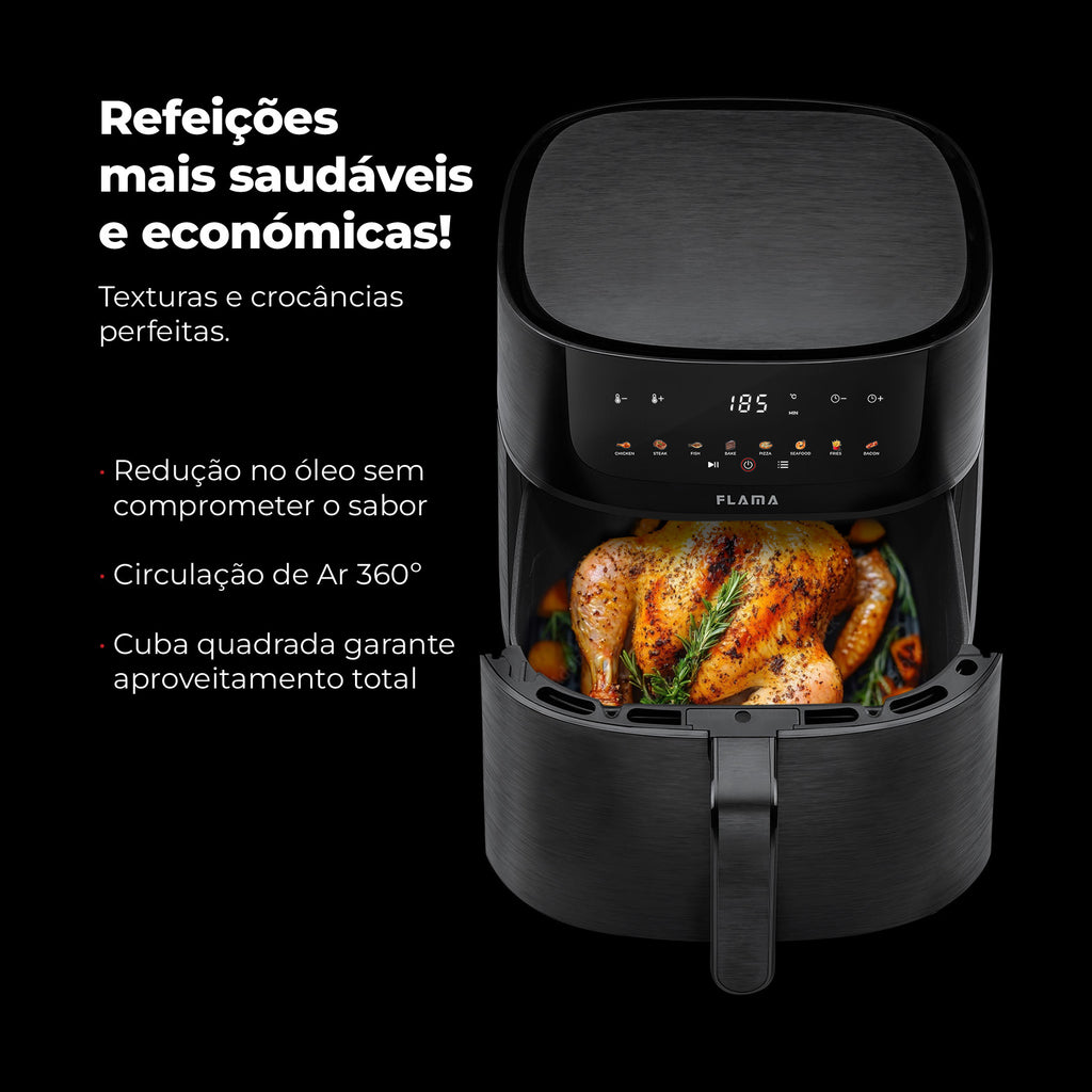 Fritadeira Sem Óleo Air Fryer 8L 648FL