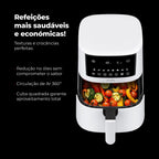 Fritadeira Sem Óleo Air Fryer 4.2L Branca 657FL